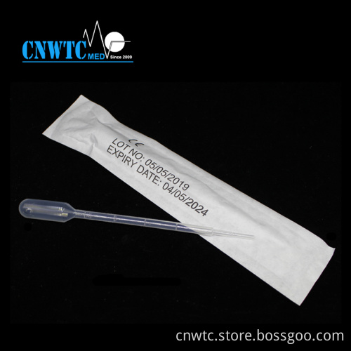 3ml Plastic Transfer Pipette, Dropper, and Pasteur Pipette Laboratory Tools